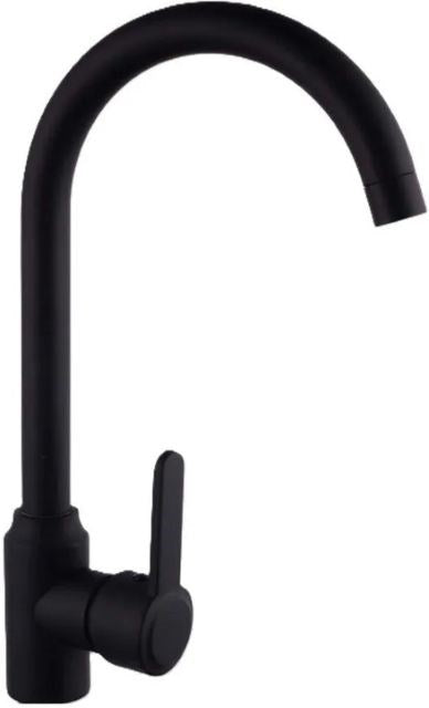 Мивка PYRAMIS LEFKADA (59x44) 1B 1D черна + смесител Lungo volcano Black Edition - 070261111LBE