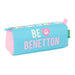 Пътническа Чанта Benetton Unique Розов цвят тюркоаз 21 x 8