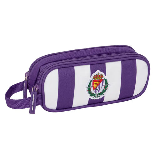 Пътническа Чанта Real Valladolid C.F. Бял Лилав 21 x 8 x 6