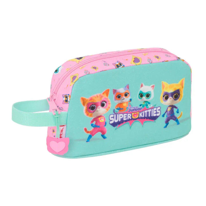 Пътническа Чанта SuperKitties Розов цвят тюркоаз 21,5 x 12