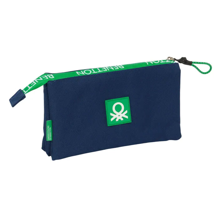 Пътническа Чанта Benetton Green Морско син 22 x 12 x 3 cm