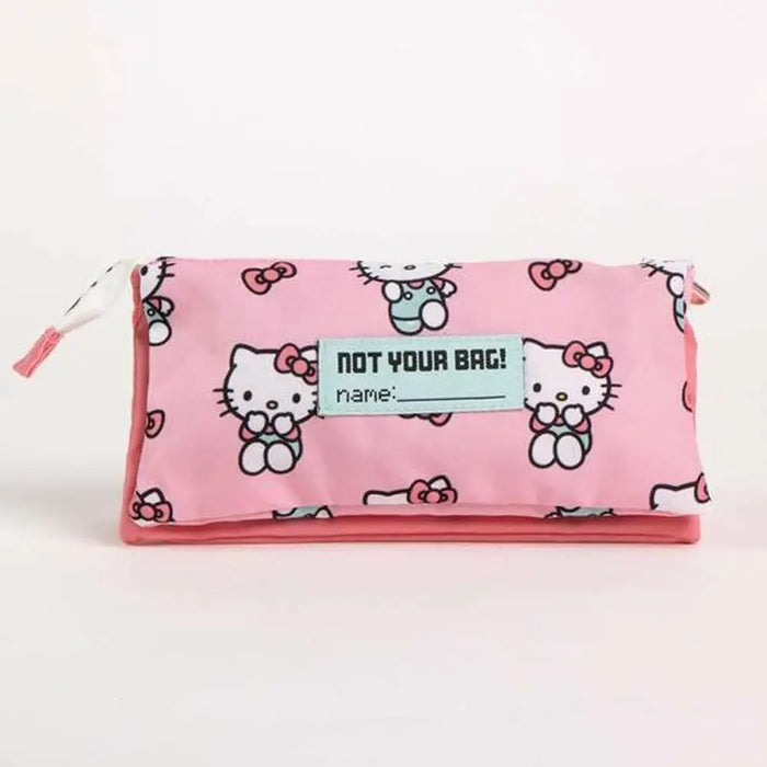 Пътническа Чанта Hello Kitty Розов 2,2 x 1,1 x 22,5 cm