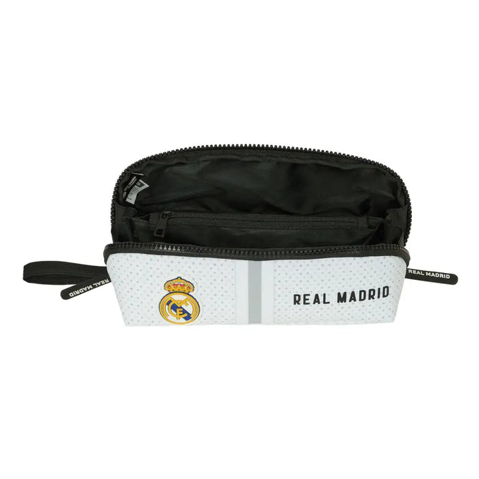 Пътническа Чанта Real Madrid C.F. Бял Сив 20 x 8 x 8 cm