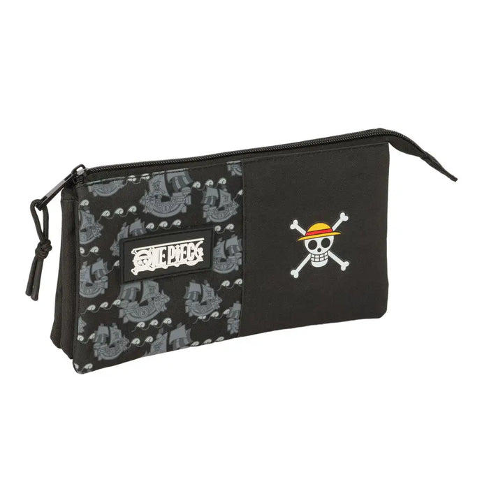 Пътническа Чанта One Piece Pirates Черен 22 x 12 x 3 cm
