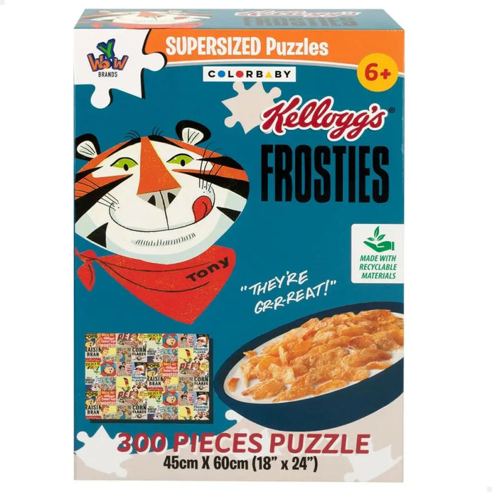 Пъзел Colorbaby Kellogg’s Frosties 300 Части 6 броя 60 x 45