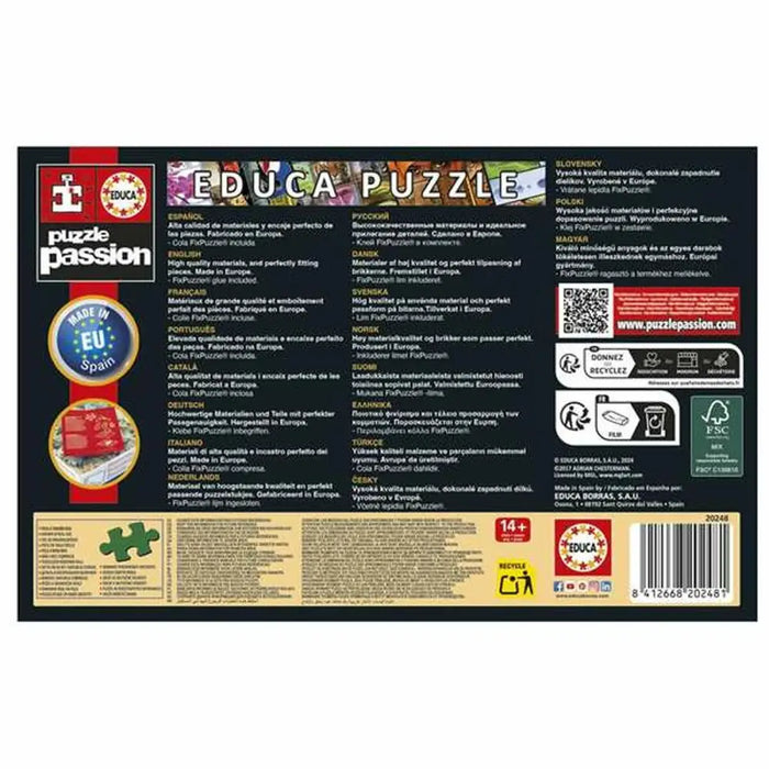 Пъзел Educa Europe Minature 1000 Части