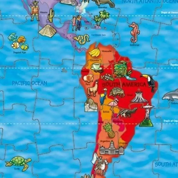 Пъзел Orchard World Map (FR)