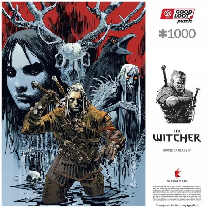 Пъзел Добра плячка Комикс - The Witcher: House of Glass