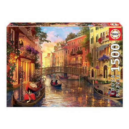 Пъзел Educa Sunset in Venezia (1500 pcs)