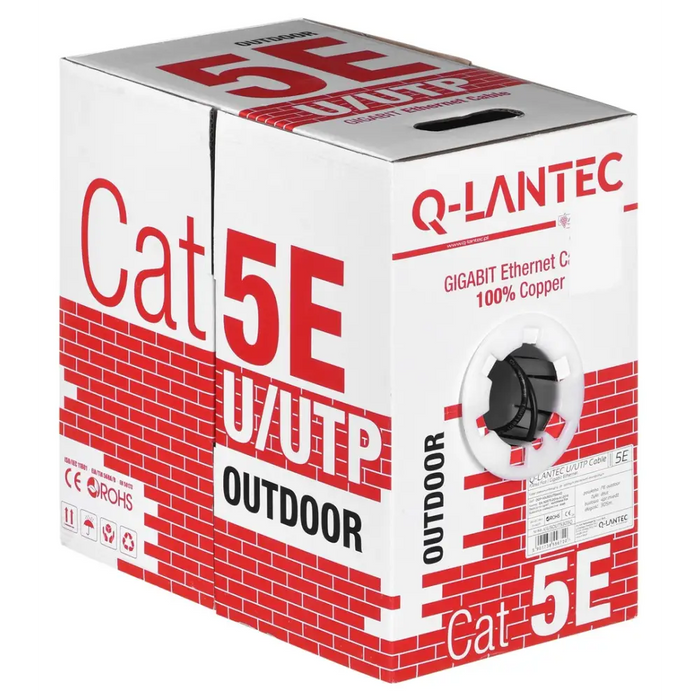 Q-LANTEC KIU5OUTS305Q мрежов кабел 305 m Cat5e U/UTP (UTP)