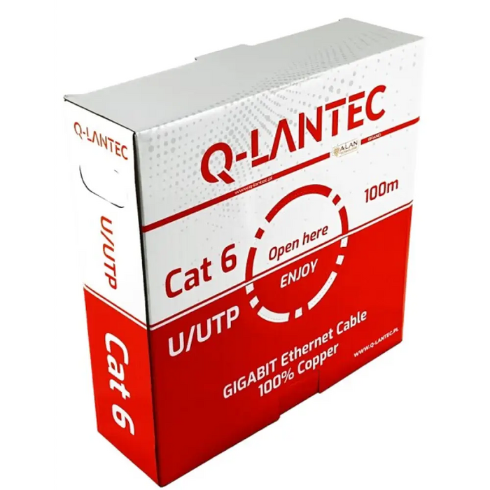 Q-LANTEC U/UTP cat.6A мрежов кабел усукана двойка LSOH