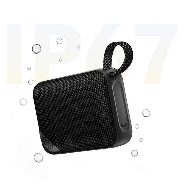QCY SP2 IP67 Bluetooth високоговорител с RGB подсветка и стерео режим - черен