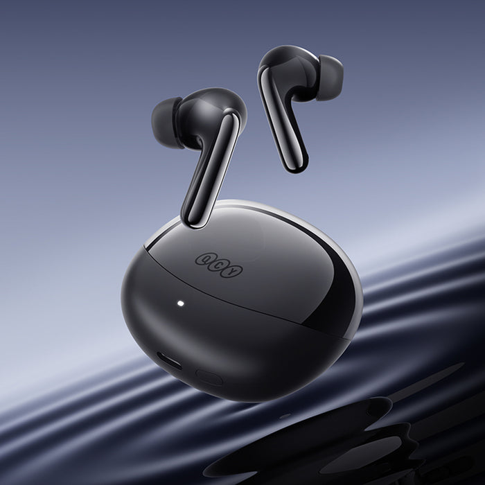 QCY Melobuds N60 Безжични слушалки за уши с LDAC и ANC шумопотискане - Черни