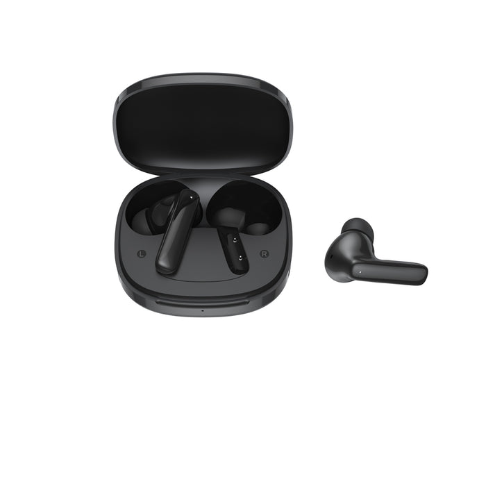 QCY T13 Pro Безжични слушалки за уши с шумопотискане и ANC - Черни