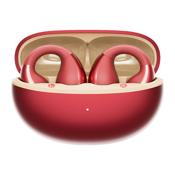 Слушалки QCY Crossky Clip C30S (червени)