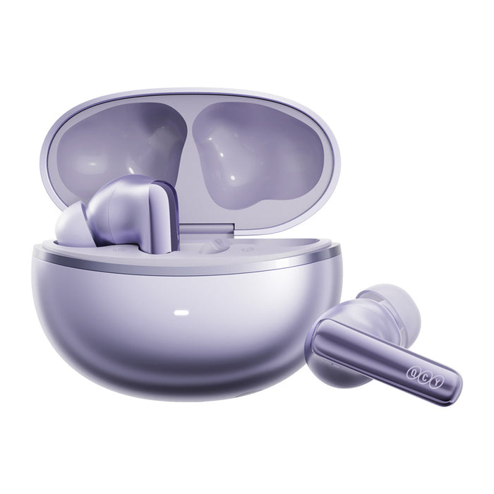 TWS QCY MeloBuds N70 слушалки (лилави)