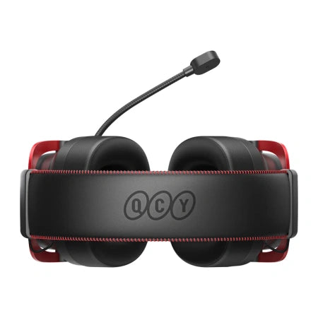 Геймърски слушалки QCY Heroad VT200 (черни и червени)