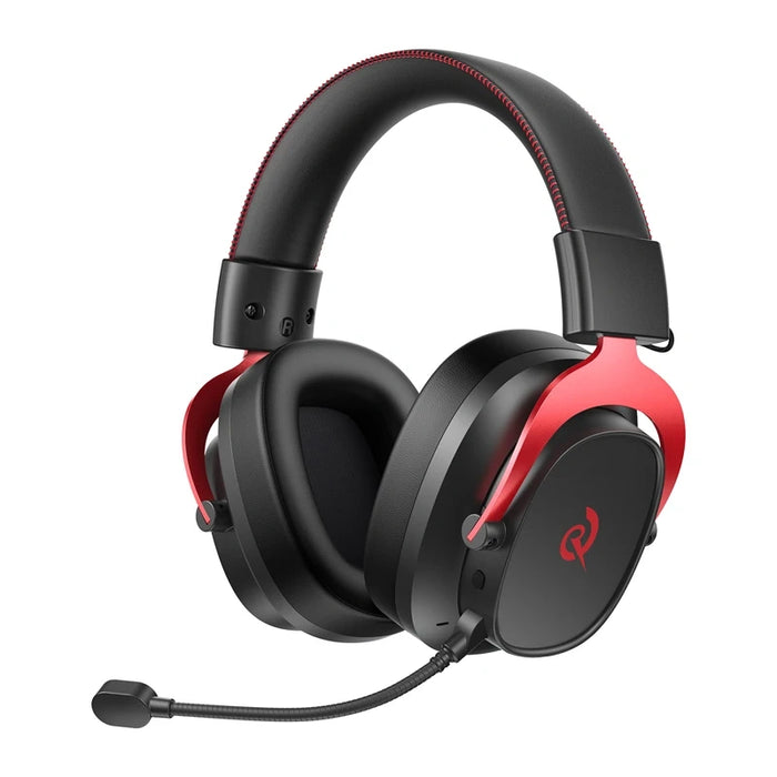Геймърски слушалки QCY Heroad VT200 (черни и червени)