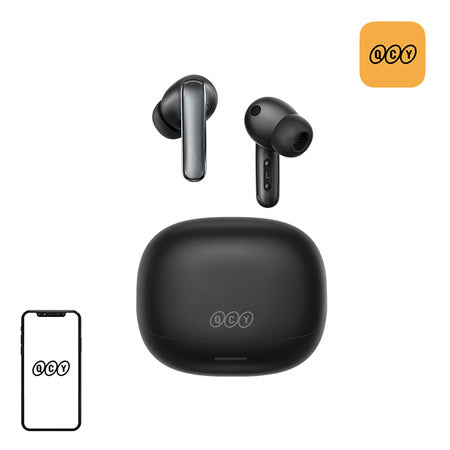 Безжични слушалки QCY Melobuds N65 (черни)