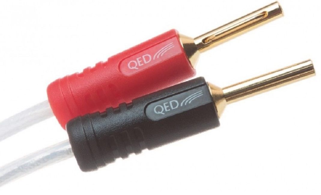 Кабели за колони QED - XT25, 2 m, 2 броя, бели