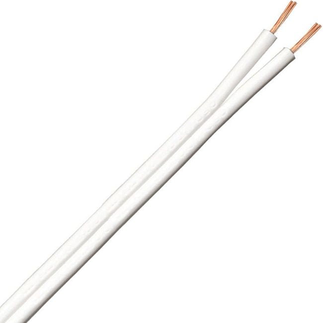 Кабел за колони QED - Profile 42 Strand, 1 m, бял