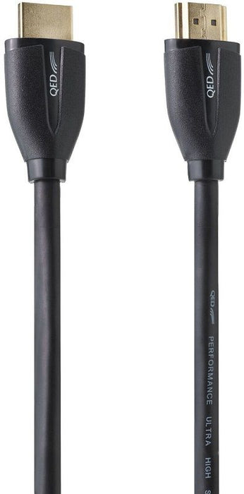 Видео кабел QED - Performance Ultra High Speed, HDMI 2.1/HDMI 2.1 M/M, 3m, черен