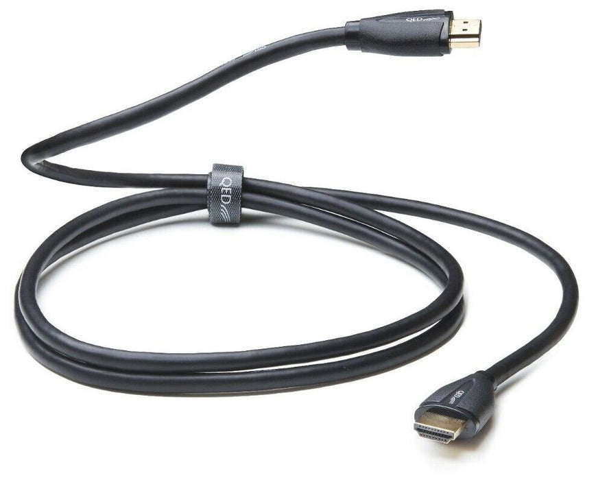 Видео кабел QED - Performance Ultra High Speed, HDMI 2.1/HDMI 2.1 M/M, 3m, черен