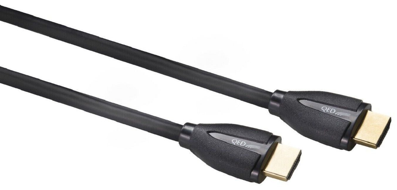 Видео кабел QED - Performance Ultra High Speed, HDMI 2.1/HDMI 2.1 M/M, 3m, черен