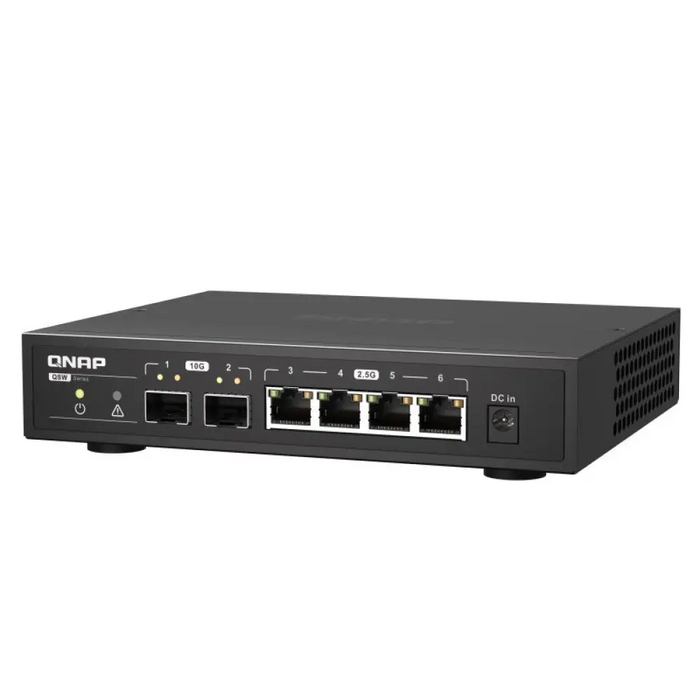 QNAP QSW-2104-2S мрежов комутатор Unmanaged 2.5G Ethernet