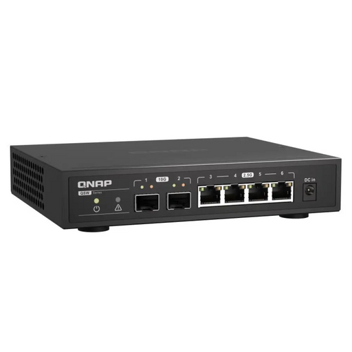 QNAP QSW-2104-2S мрежов комутатор Unmanaged 2.5G Ethernet