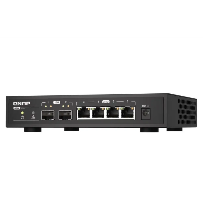 QNAP QSW-2104-2S мрежов комутатор Unmanaged 2.5G Ethernet