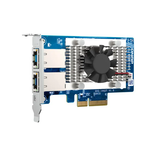 QNAP QXG-10G2T мрежова карта Вътрешен Ethernet 10000 Mbit/s