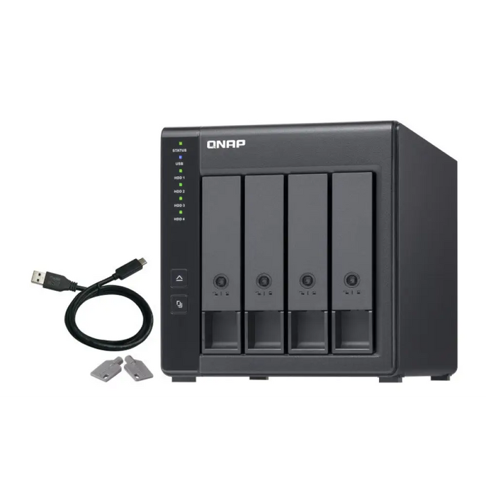 QNAP TR-004 кутия за устройство за съхранение HDD/SSD кутия