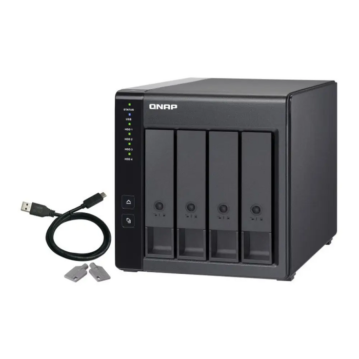 QNAP TR-004 кутия за устройство за съхранение HDD/SSD кутия