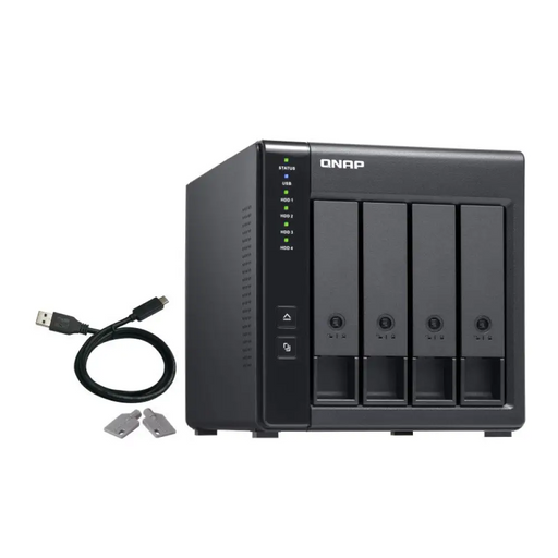 QNAP TR-004 кутия за устройство за съхранение HDD/SSD кутия