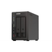 QNAP TS-253E NAS Tower Ethernet LAN Черен J6412