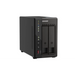 QNAP TS-253E NAS Tower Ethernet LAN Черен J6412