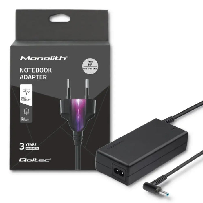 Qoltec 50052.90W.HP захранващ адаптер/инвертор Indoor Black