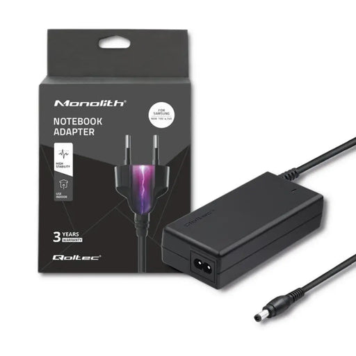 Qoltec 50089.90W захранващ адаптер/инвертор Indoor Black