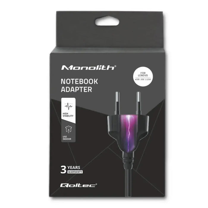 Qoltec 50098.45W захранващ адаптер/инвертор Indoor Black