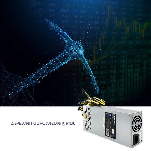 Qoltec 50177 PCI-E захранване Smart 1600W | 80 Plus Gold