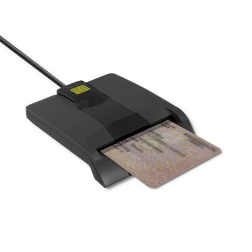 Qoltec 50634 Intelligent Smart ID четец на чип карти