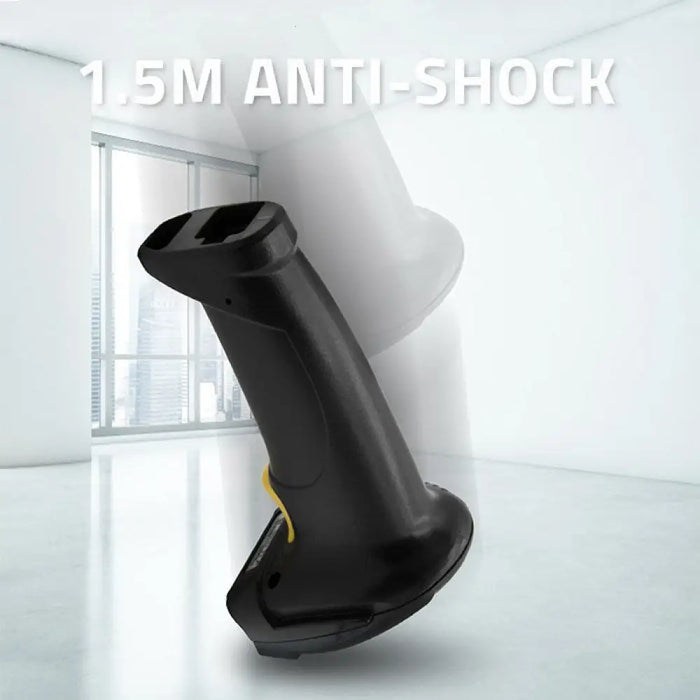 Qoltec 50876 Лазерен скенер 1D | USB | черен