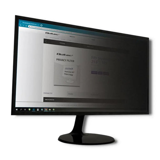 Qoltec 51064 филтри за поверителност на дисплея 68,6 см