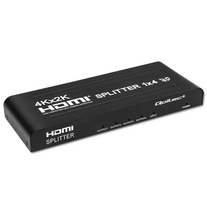 Qoltec 51798 активен HDMI сплитер 4 x HDMI 4K x 2K | 3,4