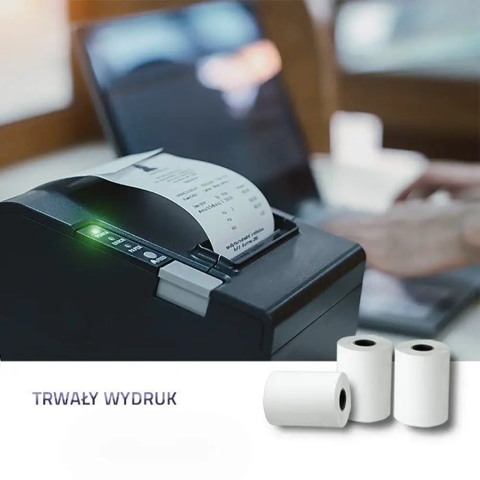 Qoltec 51895 Термична ролка 57 x 30 | 55g / m2 | 10 бр.