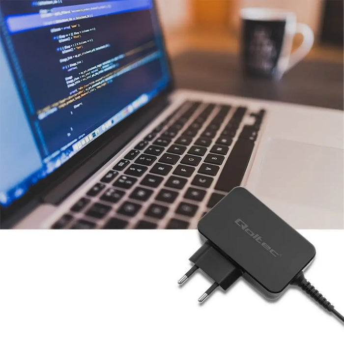 Qoltec 52414 Универсален захранващ адаптер 65W | +10 плъгина
