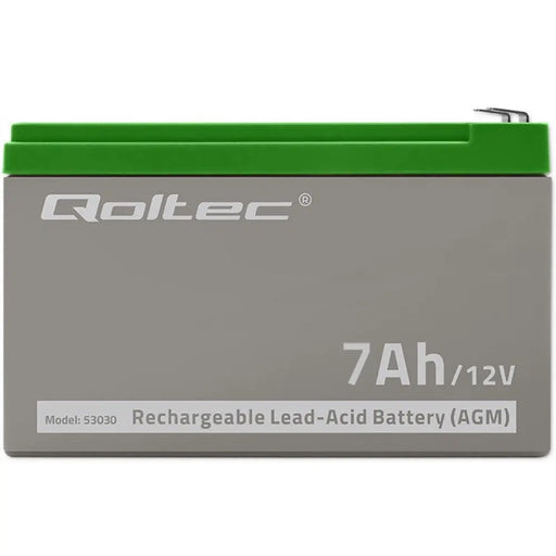 Qoltec 53030 AGM батерия | 12V | 7Ah
