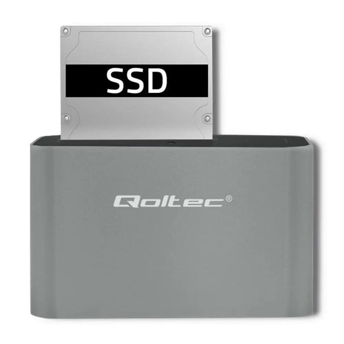 Qoltec 5315 Докинг станция HDD/SSD | 2,5’’/3,5’’ SATA | USB