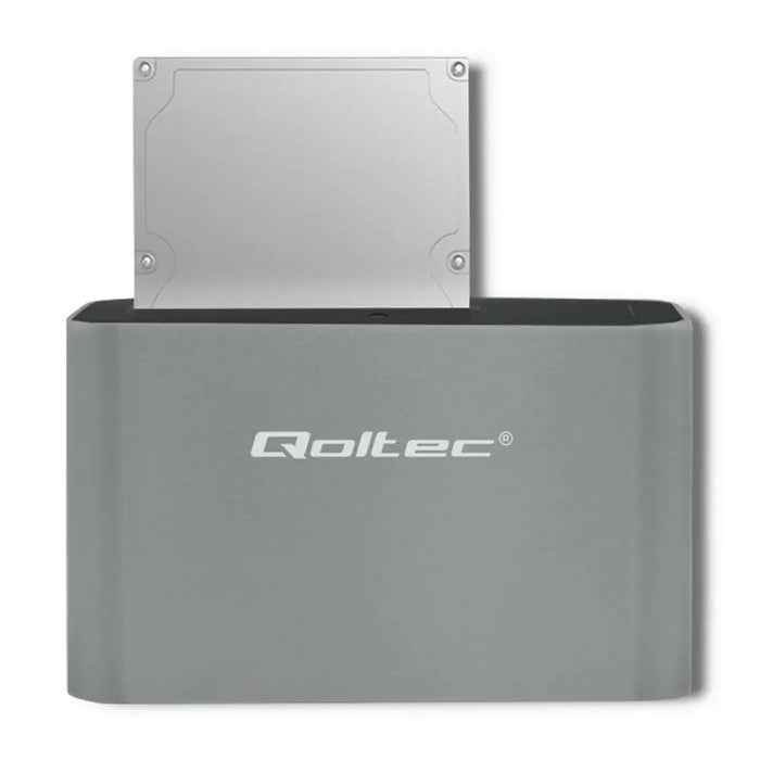 Qoltec 5315 Докинг станция HDD/SSD | 2,5’’/3,5’’ SATA | USB